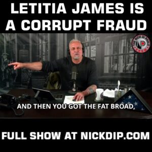Nick Di Paolo Instagram - New York's Attorney General ALWAYS said the quiet part out loud...
.
.
Watch The Nick Di Paolo show FREE and uncensored every Monday through Thursday at https://rumble.com/TheNickDiPaoloShow
.
.
See Nick LIVE! Tour dates at https://nickdip.com/tour 
.
.
.
#StandUpComedy #FreeSpeech
#Unfiltered #Uncensored #Truth