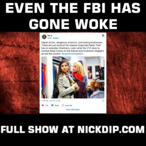 Nick Di Paolo Instagram - Apparently only *WHITE* women steal from stores...
.
.
Watch The Nick Di Paolo show FREE and uncensored every Monday through Thursday at https://rumble.com/TheNickDiPaoloShow
.
.
See Nick LIVE! Tour dates at https://nickdip.com/tour 
.
.
.
#StandUpComedy #FreeSpeech
#Unfiltered #Uncensored #Truth