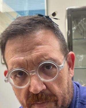 Nick Frost Instagram - I don’t know how it works but I’m assured Dragon Fly therapy is all the rage. And it seems to work! I feel great.