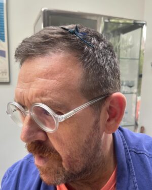 Nick Frost Instagram - I don’t know how it works but I’m assured Dragon Fly therapy is all the rage. And it seems to work! I feel great.