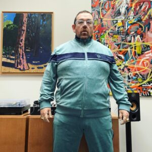 Nick Frost Instagram - Who needs gear?!! Lolz!!! Always wanted a Sergio Tacchini tracksuit and now I got one! I love it!