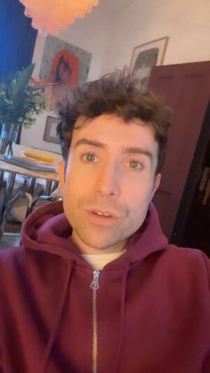 Nick Grimshaw Instagram - Feeling like a tortured poet today 🙇🏻‍♂️😆
