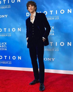Nick Hargrove Instagram - LA premiere of @devotionmovie. A great night with some incredible people. Devotion is in theaters in a week 🕺🏽