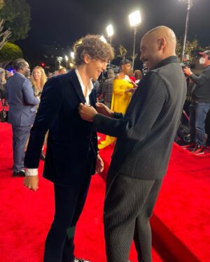 Nick Hargrove Instagram - LA premiere of @devotionmovie. A great night with some incredible people. Devotion is in theaters in a week 🕺🏽