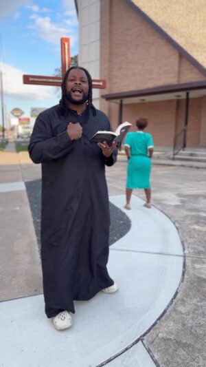 Nick Joseph Instagram - My God is a Awesome God !! Let us Praise his Name with Dance !! My grandma @9thwardjudy back there shaking the devil off !! 
(Produced by @flyboikenoo) !! !
PSALM 149 : 3