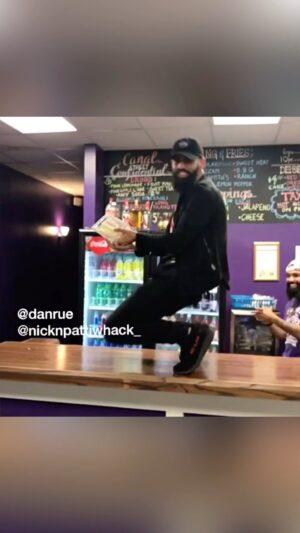 Nick Joseph Instagram - This is THE HAPPY FOOD DANCE LOL 

@nicknpattiwhack_ @wedats @danrue