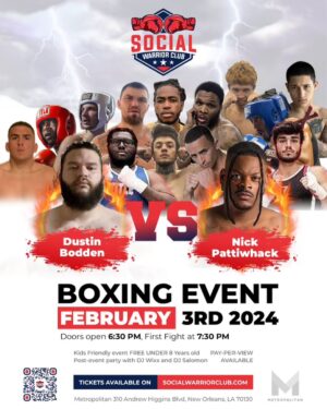 Nick Joseph Instagram - My First fight Home, and it’s going to be a PPV !! Click the link in my bio to buy tickets for $5!! 
Will you be watching ?