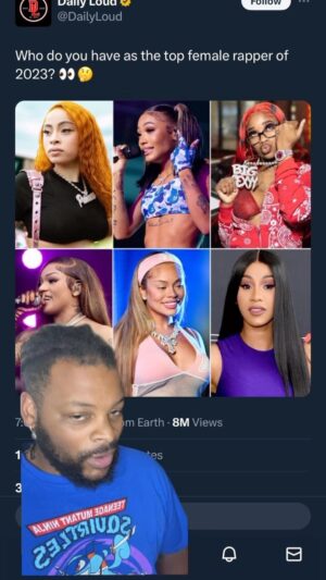 Nick Joseph Instagram - I say all of em cause I would near pit beautiful Ḅlack women against each other lol 😂😂😂😂… im just asking y’all what y’all think