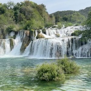 Nick Merico Instagram - Made it to Croatia 🇭🇷The Skradinski Buk waterfall is definitely the most beautiful thing I’ve ever seen