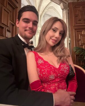 Nick Merico Instagram - The Concordia Ball is an event dedicated to journalism and free speech. Such a great venue with a beautiful cause. We wanted to dress up and feel fancy for one night in Vienna, so this was the place to do it. Our feet hurt from dancing so much but it was truly worth it.