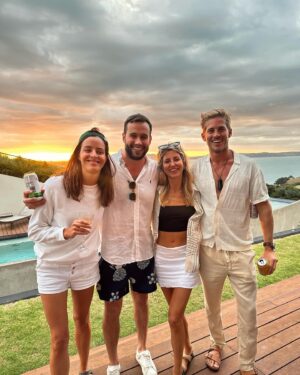 Nick Slater Instagram - Kia Ora / Namaste. Flying high on love after Jaz and Sabs Waiheke Wedding. I’m beyond happy for you both ❤️