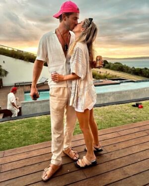Nick Slater Instagram - Kia Ora / Namaste. Flying high on love after Jaz and Sabs Waiheke Wedding. I’m beyond happy for you both ❤️