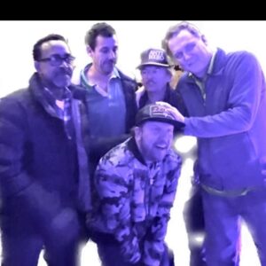 Nick Swardson Instagram - #TBT a group of men (and Spade) dared to bring laughs (and bomb/Spade) to the world. Such a great tour with these legends (Spade was our roadie) @real_timmeadows @davidspade @adamsandler and @therealnormmacdonald ❤️