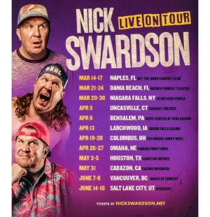 Nick Swardson Instagram - Game on. nickswardson.net 4 tix