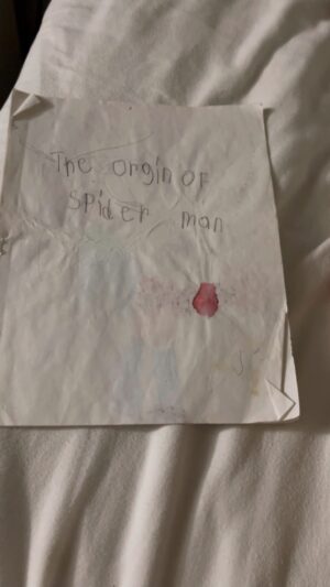 Nick Wolfhard Instagram - Wrote this when I was 6, circa 2004