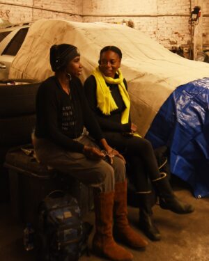 Nicki Micheaux Instagram - We got it done. 🎉🙏🏾 On location in Denver with producer @iamflouring 
#femalefilmmakerfriday 🖤 #ff @summerofviolencefilm

Click the link in bio and Become An Insider 👆🏾✅