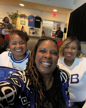 Nicki Micheaux Instagram - Happy Founders day! #finerwomanhood 💙💙💙💙 #sisterhood