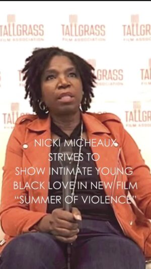 Nicki Micheaux Instagram - Let's talk about the themes of love and connection in the electrifying #SummerofViolenceFilm 💛The on-screen chemistry and affection were meticulously crafted through private rituals backstage.⁠ ⁠@iamkaseyinez @jahkingguillory ⁠
⁠
Click the bio link in my bio to Get your TICKETS to PAFF! 🎊⁠
⁠
#Blackcinema #Blackromance #Celebrateblackfilm #Blackheritagemonth #Summerofviolence #NickiMicheaux #TallGrassFilmFestival #PAFF #PanAfricanFilmFestival #IndieFilm