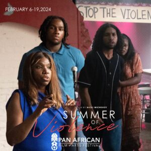 Nicki Micheaux Instagram - I've been so excited to share the news! It's official! @SummerofViolenceFilm will be screening at this year's PAN AFRICAN FILM FESTIVAL !!! ⁠
⁠
I've been going to PAFF for years. But now, my first time with my own film!! @paffnow! 🤎🎞️⁠
⁠
See You There!! 🖤⁠ Click the linkin bio to Become an Insider!⁠
⁠
*****************************⁠
⁠
In the world of Summer of Violence, it's 1993, and a recent college graduate faces the wrath of her family after choosing poetry over law school. She relocates to Denver, determined to⁠
combat gang violence with her creative voice.This film explores the delicate balance between dreams and harsh realities, chronicling the challenges of self-discovery amid the daily struggle for survival.⁠
⁠
⁠
⁠
⁠
#SummerOfViolence⁠ #StopGunViolence⁠ #FilmFestival⁠ #IndieFilm⁠
#FilmCommunity⁠ #FilmLovers⁠ #SupportindieFilm⁠ #WomeninFilm⁠
#BlackFilmmakers⁠ #DirectorNickiMicheaux⁠ #FilmProduction⁠
#FilmIndustry⁠