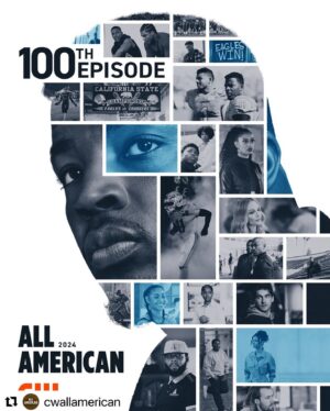 Nicki Micheaux Instagram - So proud of my friend @kech99 for this tremendous milestone!!! Not a lot of show can hit this mark. 🥂 To the first of many 100 episode shows!! 👏🏾👏🏾👏🏾 #allamerican @kareemgrimes @only1karimah 🫶🏾🫶🏾🫶🏾