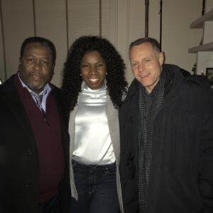 Nicki Micheaux Instagram - Blessed to have works w such talented folks! #chicagopd 
I worked in an episode directed by @eriqlasalle 🙌🏾🙌🏾 #JasonBeghe #WendellPierce #actorlife #bts