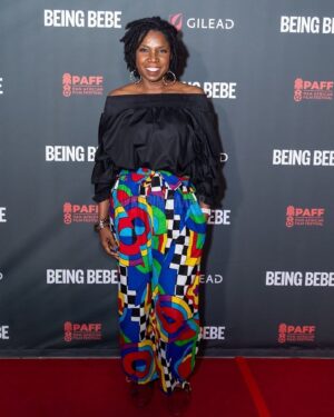 Nicki Micheaux Instagram - Loved these shots on the red carpet celebrating the @beingbebemovie! The premiere was so much fun! ❤️🌟⁠
⁠
 @stylistjbolin ⁠
Photos by: @karims123 ⁠
Makeup: #makeupbymoi ⁠
Hair by: @thelocdarling⁠
⁠
#NickiMicheaux #BeingBebe #RedCarpet #PAFF #PanAfricanFilmFestival #FilmFestival ⁠
