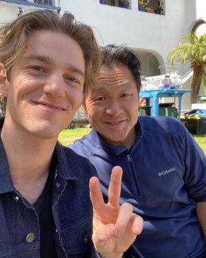 Nico Greetham Instagram - hi all, tragedy struck and instagram took down my AHS post (I guess they aren’t into ball gags?..). In lieu of it being out for a week and the next episode coming out tonight, I am casually plugging in some (mostly) new BTS of episode 3 that hopefully instagram agrees with. Bloody whiteytightys is fine!!