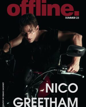 Nico Greetham Instagram - Offline Magazine x I absolutely know how to ride a motorcycle. 

Photos @drakehackney 
Hmu @meekkyle 
Video @itsrobertmarrero 
Styling @manhnguyeenx