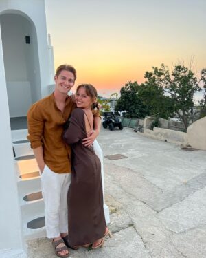Nico Greetham Instagram - Dealing with my ✨free time✨ with European escapism.. 

First stop is Santorini. Thank you @vedema_resort for absolutely  spoiling x x
