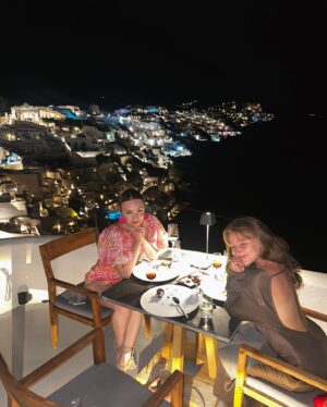 Nico Greetham Instagram - Dealing with my ✨free time✨ with European escapism.. 

First stop is Santorini. Thank you @vedema_resort for absolutely  spoiling x x