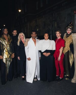 Nico Greetham Instagram - Honored to rep @kaushik_velendra at the British Fashion Awards — thank you for having me xx