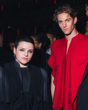 Nico Greetham Instagram - Honored to rep @kaushik_velendra at the British Fashion Awards — thank you for having me xx
