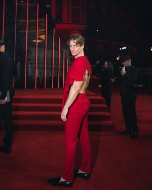 Nico Greetham Instagram - Honored to rep @kaushik_velendra at the British Fashion Awards — thank you for having me xx