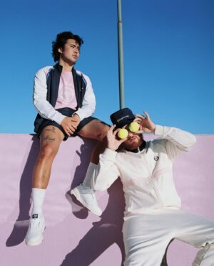 Nico Hiraga Instagram - myself and my Bay Area brother @anguscloud for @sergiotacchini 💛💚

kisses @aidancullen1