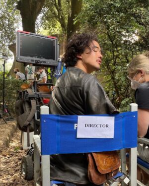 Nico Hiraga Instagram - ROSALINE is out now on Hulu !! Go stream that shitttttt we were in Italy gettin BUSY CMONNNN💚💛🫡🫡