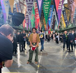 Nico Hiraga Instagram - Thank you for having me @KENZO the show was incredible @nigo 

🇯🇵 NIGO x NICO 🇯🇵