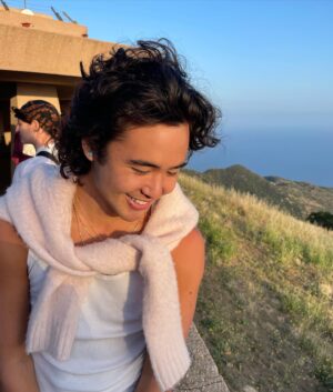 Nico Hiraga Instagram - thank you for having meeee @acnestudios so so pretti🌸🌷🌅🌊