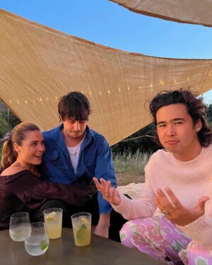Nico Hiraga Instagram - thank you for having meeee @acnestudios so so pretti🌸🌷🌅🌊
