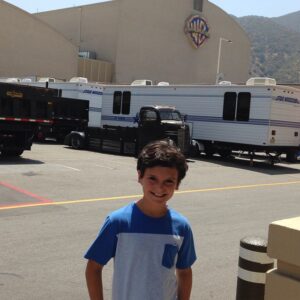 Nicolas Cantu Instagram - Was just at @warnerbrosentertainment studios! #cool #actor #studio #wb #warnerbros #film #movies #tv #la #california