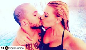 Nicolas Scandale Instagram - Je sens chaque jour un peu plus que c’est toi et personne d’autre... ❤️❤️❤️ @marine_zielkowski