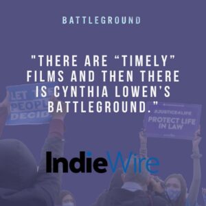 Nicole Alexandra Shipley Instagram - Battleground “The Fight for the future of abortion in America” is one of the most important films of my life. 

Cynthia took an incredibly brave approach in telling this story. It’s meant to shatter the echo chamber, and create real awareness and change on (one of) the most pressing issues of our lifetime.

Directed by Cynthia Lowen, produced by rebecca stern @bcstern . Executive Produced by @jeffsobrato myself Ryan Harrington @ryejh @safespace.pictures and associate produced by Chrisi hornback @onceuponachrisi

@safespace.pictures team @jadenlevitt @missjnblack and @michellemlarue @cocoquinn ❤️