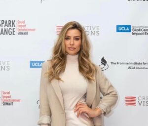 Nicole Alexandra Shipley Instagram - Another day another panel 👩‍🎓. 

Jokes aside I was so honored to participate in the Spark Change Summit, thrown by the incredible women of Creative Visions Foundation, in partnership with the Skoll Foundation and UCLA LAW. 

Sometimes I have to pinch myself, especially when Im on stage surrounded by such incredible women. Yahlin Chang, ep and writer of Handmaids tale, and Monique Matthews (birthing justice). Was incredible to see footage of Battleground inbetween two other brilliant projects. 

Looking forward to next year :)