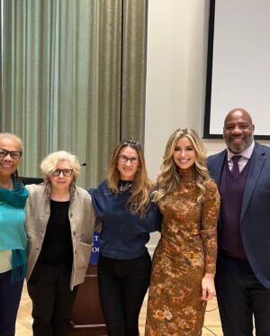 Nicole Alexandra Shipley Instagram - Talking about Abortion and Policy at Columbia University was one of the highlights of my career. I was honored to be invited by my friend and newly appointed dean of Columbia Journalism, Jelani Cobb. We covered a wide range of issues and how the power of documentary story telling is empowering new age journalists to fully flush out stories that aren’t sensationalized or click bait. Safe Space and I can’t wait to continue working with Columbia and help the next gen of young journalists.
