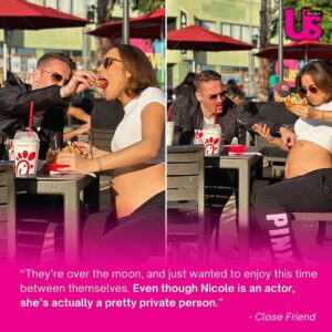 Nicole Dambro Instagram - Food baby or real baby?🍼
.
.
.
.
.
.
.
#usmagazine #parody #pregnancyannouncement #pregnantinhollywood #secretpregnancy 

Thanks to @chickfila 

*This is a parody of an US! magazine feature, created for artistic purposes - it is not a real feature and should not be treated as such.