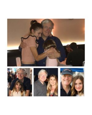 Nicole Elizabeth Berger Instagram - Wishing our Dad a wonderful Father’s Day and congratulating our parents on 19 amazing years together! We are so grateful for their kindness and generosity and proud of who they are. Here, we are exploring the labs at ARIAD (the cancer biotech that he founded). I thought those eye-glasses were ever-so-fashionable! The second picture was taken at the Boston Science Museum where Dad is pointing to color-coded scans of a heart obtained with the radioisotope thallium-201, displayed with a 3-D method that he and his research group developed. I’m sharing these and other family photos that cover special moments in time.  Isabella and I love you both so much ♥️