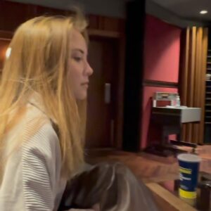 Nicole Huff Instagram - Such an honour to meet and work with this world renowned music mastering genius who is kind, genuine, sweet, and talented. He also worked with Elton John, Dua Lipa and many more well known artists. This is the final stage of my original pop and dance music. Can’t wait to officially share it with the world when the time comes. 🎵🎤🤎