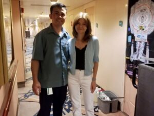 Nicole de Boer Instagram - HAPPINESS IS …
Just wanted to say a final Big Thank-you to everyone on the @startrekthecruise trip last week. From the amazing crew, who took care of all of us to the fabulous fans I got to hang with. Old friends and new - It was a time I will never forget. And Thanks to @bellissimozoi for being a great plus one on this adventure ! I hope to do it again someday.🛳️🛳️🛳️🖖🖖🖖🙏🏼🙏🏼🙏🏼🌊🌊🌊❤️❤️❤️💃💃💃🪩🪩🪩🛳️🛳️