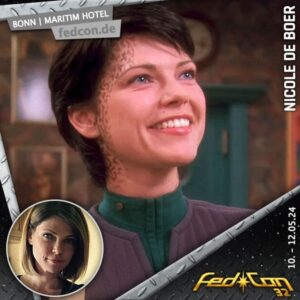 Nicole de Boer Instagram - Looking forward to #Fedcon May 10-12! See you soon,  Germany! 🇩🇪 ❤️ 🖖