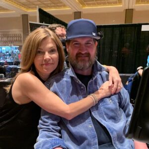 Nicole de Boer Instagram - WALK FOR ALS ! 🙌🏼
My incredible StarTrek family friend, @mr_kenneth_mitchell has been living with ALS for over 5 years. Ken and his family have shown a truly awe- inspiring amount of grace and resilience in the face of this horrific disease. 
Which is I will be walking alongside side Kenneth’s  beautiful family tomorrow.  Please help us bring HOPE & reach our fundraising goal !!! 
LINK IN BIO  TO SPONSOR OUR WALK 👟🖖💪💙✨ 
**merch at punkarmy.net *
ALL $$ RAISED will go to ALS ASSN Golden West Chapter 

Amyotrophic lateral sclerosis (ALS) is a progressive, fatal neuromuscular disease that slowly robs the body of its ability to walk, speak, swallow and breathe.

ALS can strike anyone. Presently there is no known cause of the disease, yet it still costs loved ones an average of $250,000 a year to provide the care people living with ALS and their families need.

One of Ken’s mantras that he adopted during this journey was YOU’LL NEVER WALK ALONE. No matter how difficult and painful things become you always know there are caring people around you to help lift you up. Which is something Kenny has tried to exemplify throughout his life, even in the midst of the most difficult times with this disease. 
#YNWA 🖖❤️✨
#endals #als  #TeamKenny #llap #hope #startrekfamily #startrekdiscovery #deepspacenine #startrek