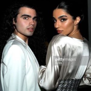 Nida Khurshid Instagram - Thank you @sonjungwan for having us at your gorgeous show! Wearing @sonjungwan , makeup by @nikomaragos hair by @jasmineburnsidehair